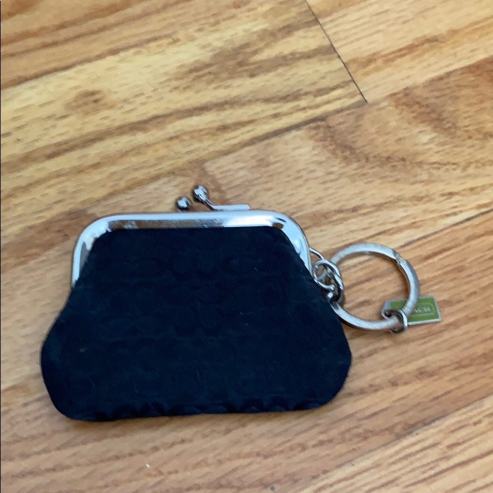 Coach very little change purse